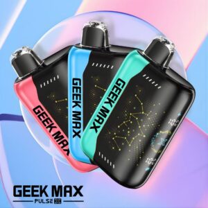 GEEKMAX25KDIS001 GEEK MAX PULSE X 5% DISPOSABLE (90ML) PULSE MODE.15K & REG. MODE - 25K PUFFS 5CT/ BOX