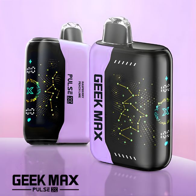 GEEK MAX PULSE X 5% DISPOSABLE (90ML) PULSE MODE.15K & REG. MODE - 25K PUFFS 5CT/ BOX - Image 2