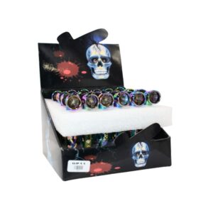 GP11 5.5'' RAINBOW COLOR METAL PIPE 24CT DISPLAY