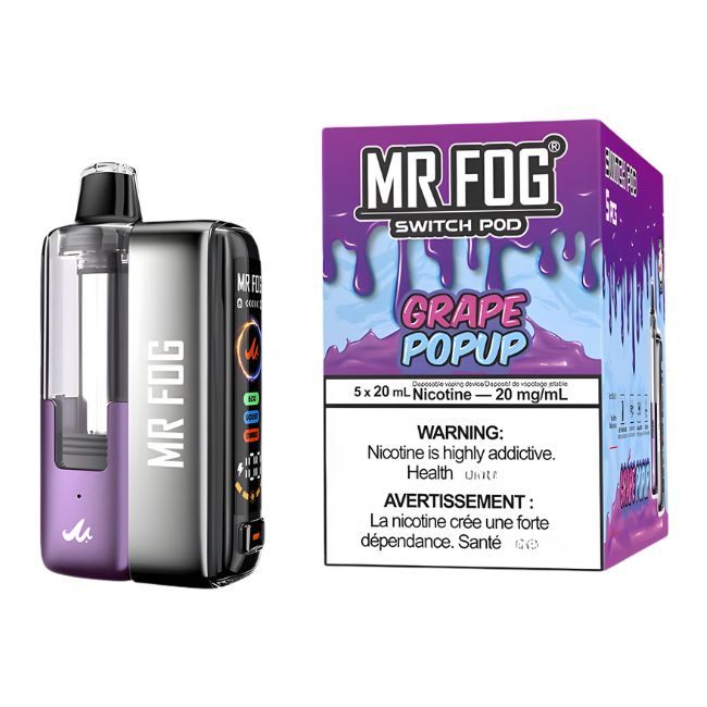 MR FOG SWITCH 5% DISPOSABLE KIT (100ML) 45K PUFFS 5CT/ BOX - Image 2