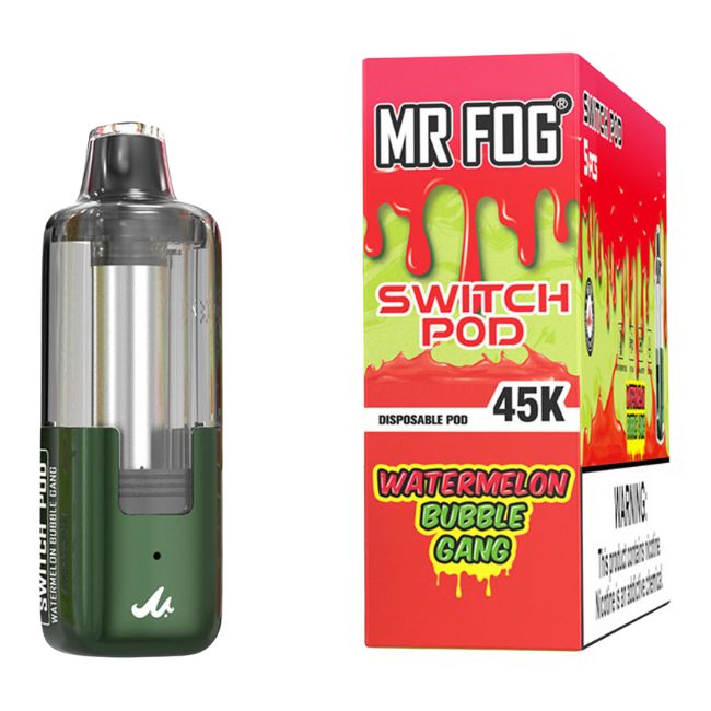 MR FOG SWITCH 5% DISPOSABLE POD (100ML) 45K PUFFS 5CT/ BOX - Image 2