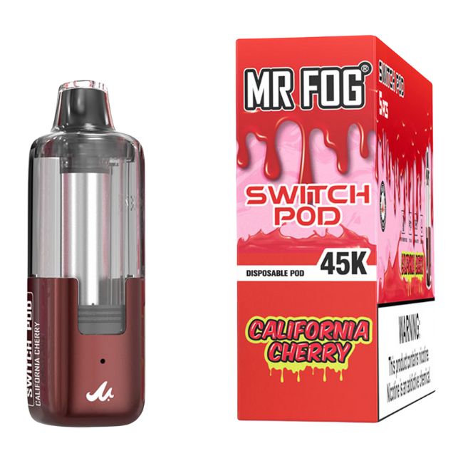 MR FOG SWITCH 5% DISPOSABLE POD (100ML) 45K PUFFS 5CT/ BOX - Image 6