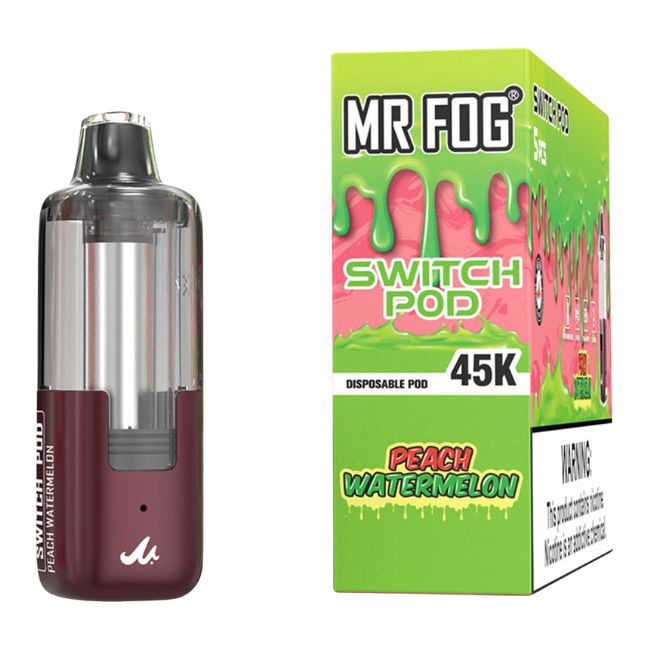 MR FOG SWITCH 5% DISPOSABLE POD (100ML) 45K PUFFS 5CT/ BOX - Image 8