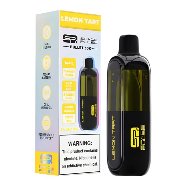 SPACE PULSE BULLET 5% DISPOSABLE (70ML) 30K PUFFS 5CT/ BOX - Image 4