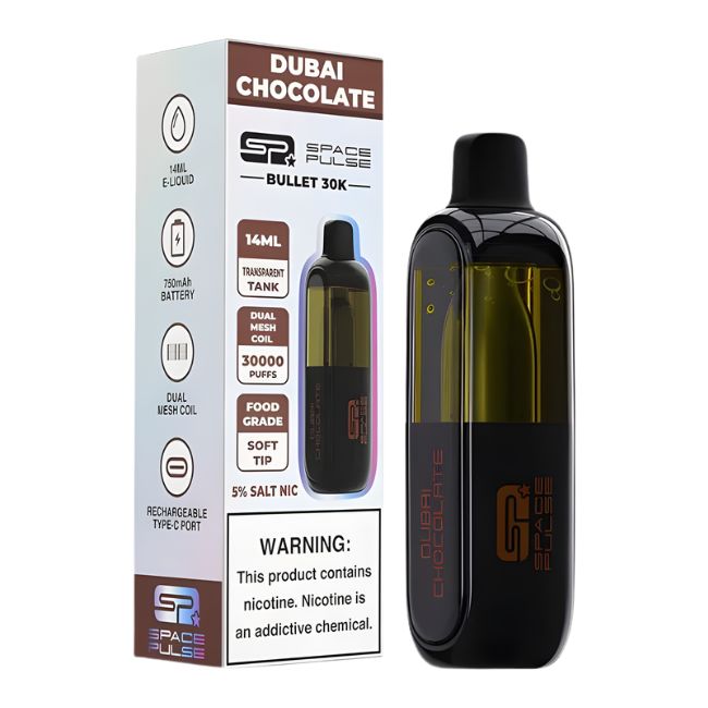 SPACE PULSE BULLET 5% DISPOSABLE (70ML) 30K PUFFS 5CT/ BOX - Image 7