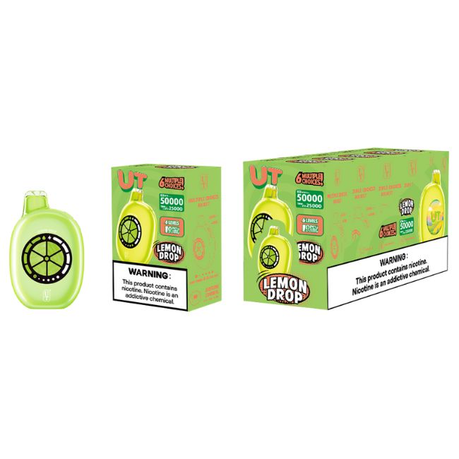 UT POWERED BY FLUM 5% DISPOSABLE SINGLE FLAVOR (85ML) TURBO MODE - 25K & ECO. MODE - 50K PUFFS 5CT/ BOX - Image 4