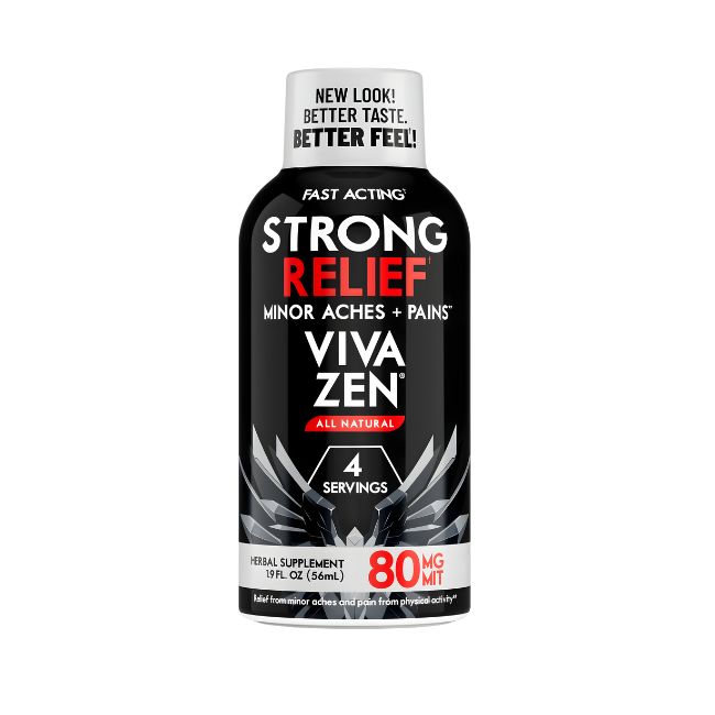 VIVA ZEN STRONG RELIEF ALL NATURAL 80MG MIT KRATOM SHOT 12CT/ BOX - Image 2