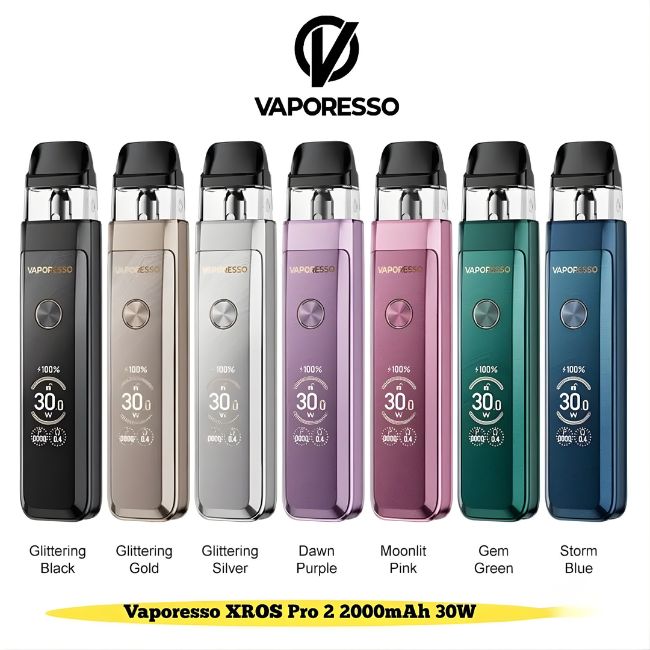 VAPORESSO XROS PRO 2 3.0 COREX 2000mAH STARTER KIT - Image 2