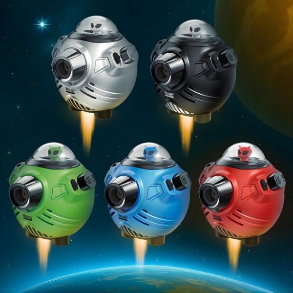 YOCAN RED SERIES UFO FIRE IN THE PALM BUTANE TORCH LIGHTER
