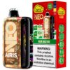 AIRIS NEO CHRISTMAS EDITION 5% DISPOSABLE (50ML) BOOST. MODE - 30K & NORM. MODE - 40K PUFFS 5CT/ BOX - BLUE RAZZ ICE