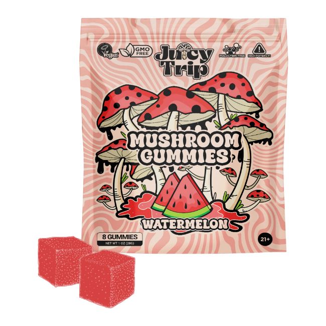 JUICY TRIP NOOTROPIC MUSHROOM BLEND GUMMIES 8CT/ 10PK BOX - Image 3