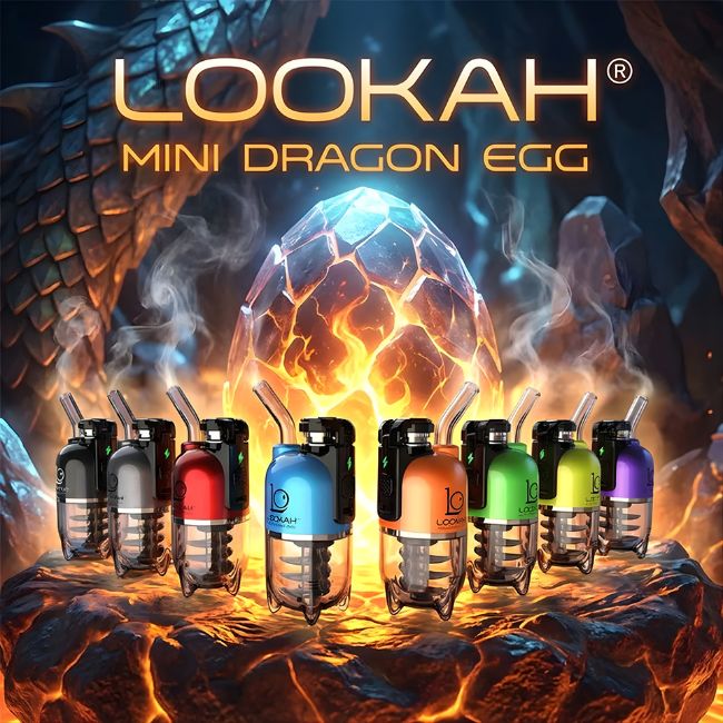 LOOKAH MINI DRAGON EGG 500mAH E RIG VAPORIZER KIT - Image 4