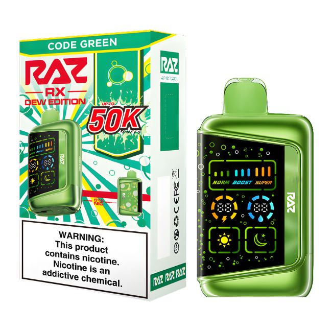RAZ RX 5% DISPOSABLE (95ML) 50K PUFFS 5CT/ BOX - Image 2