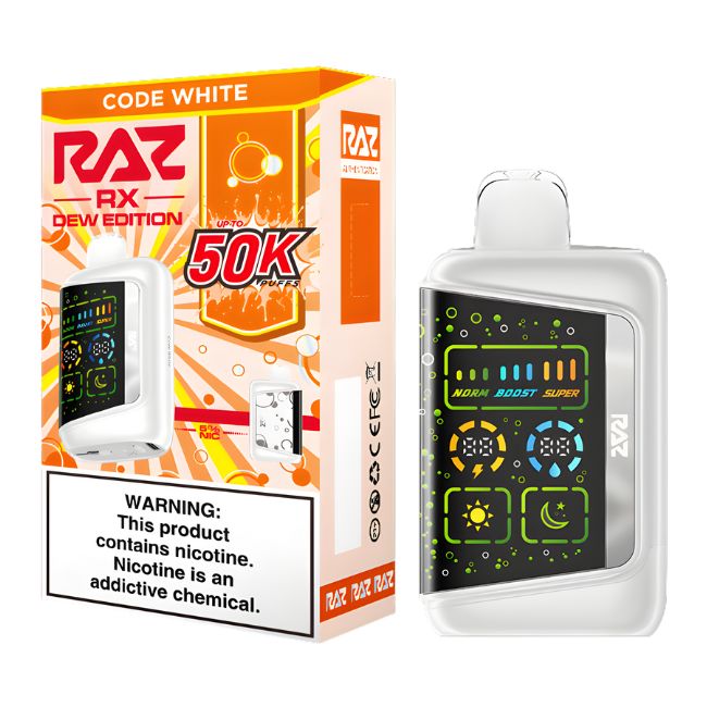 RAZ RX 5% DISPOSABLE (95ML) 50K PUFFS 5CT/ BOX - Image 5