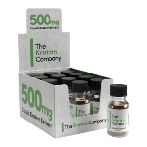 THEKRATOMC500MG001 THE KRATOM COMPANY 500MG (2OZ) LIQUID EXTRACT SHOT 12CT/ BOX
