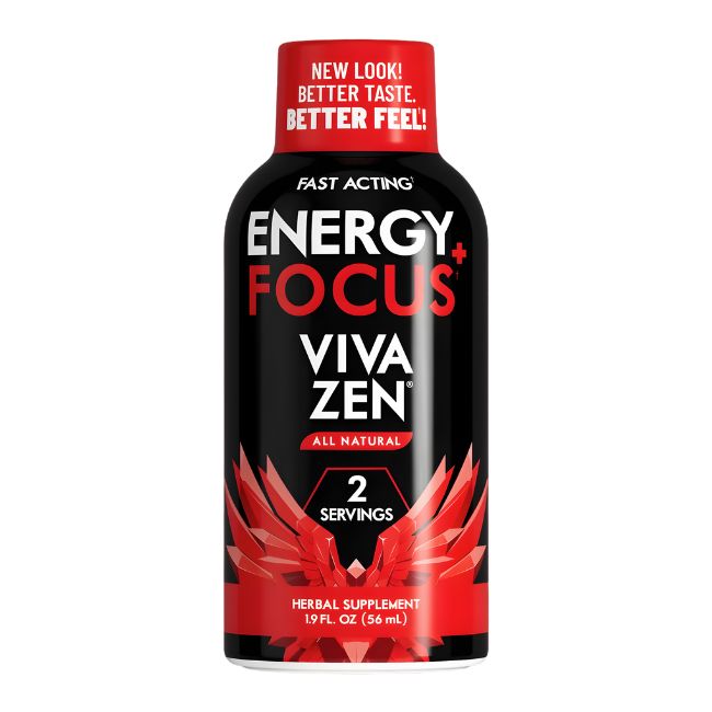 VIVA ZEN ENERGY + FOCUS ORIGINAL 40MG KARATOM SHOT 12CT DISPLAY - Image 2