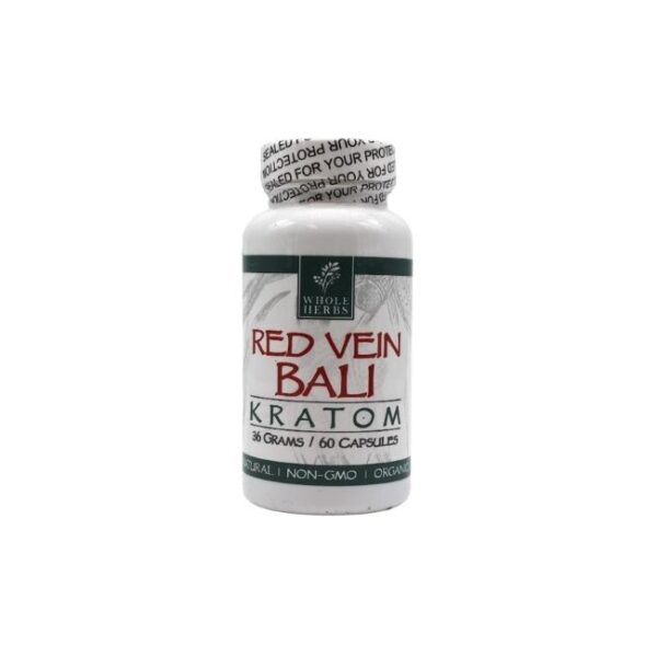 WHOLE HERBS KRATOM (36GM) 60CT CAPSULES