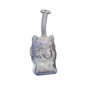 WP196 7.5'' LION FACE CONICAL FANCY WATER PIPE