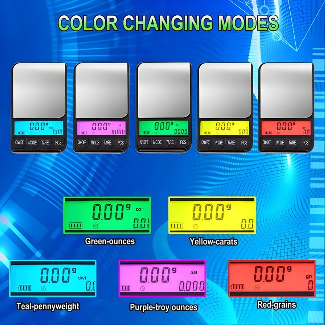 AWS ACP-220-BLACK SCALE COLOR CHANGING DISPLAY (220Gx0.01G) - Image 3