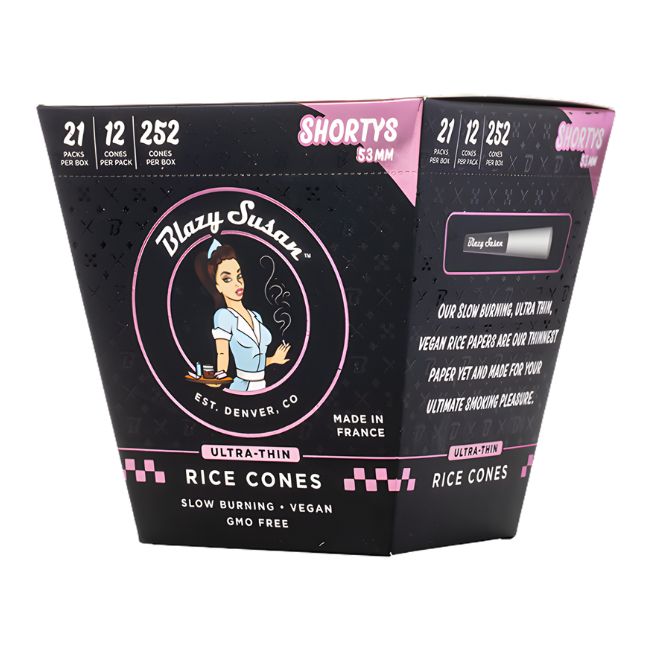 BLAZY SUSAN ULTRA THIN RICE CONES 21CT/ BOX - Image 3