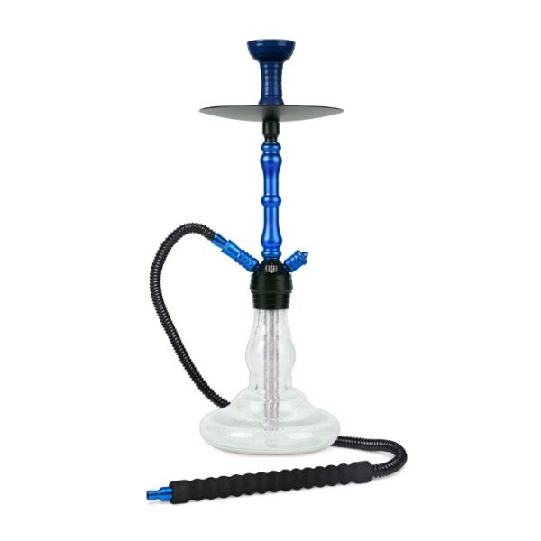 BYO 22" RIP HOOKAH GLOW IN THE DARK 1 HOSE ASSORTED COLOR
