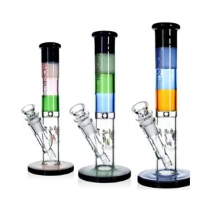 HF113 PHOENIXSTAR GLASS 11'' COLOR TUBE WATER PIPE