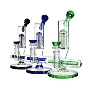 HF215 PHOENIXSTAR GLASS 9'' WITH 7 ARMS PERC WATER PIPE