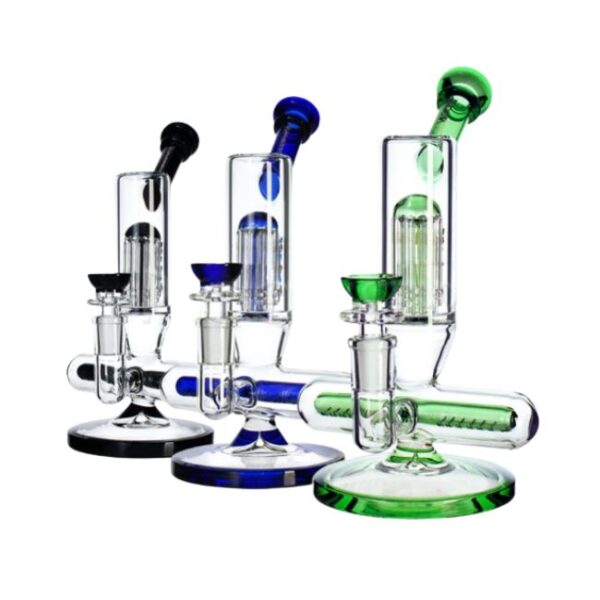 PHOENIXSTAR GLASS 9'' WITH 7 ARMS PERC WATER PIPE