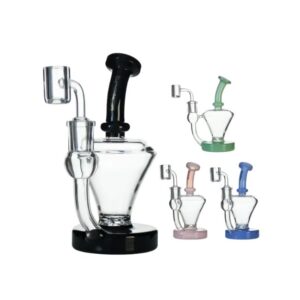 HF407 PHOENIXSTAR GLASS 6'' FANCY PERC WATER PIPE