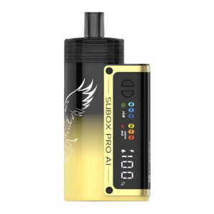 KANGER50KAI001 KANGER TECH SUBOX PRO AI 5% DISPOSABLE (95ML) 50K PUFFS 5CT/ BOX (AROMA+ICE+NIC)