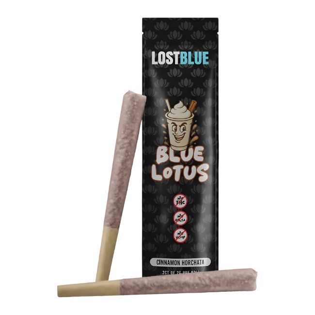 LOST BLUE 2G LOTUS BLEND PRE ROLLS JOINTS 2CT/10PK - Image 4