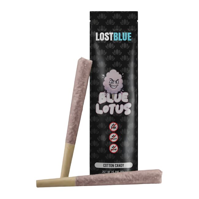 LOST BLUE 2G LOTUS BLEND PRE ROLLS JOINTS 2CT/10PK - Image 6