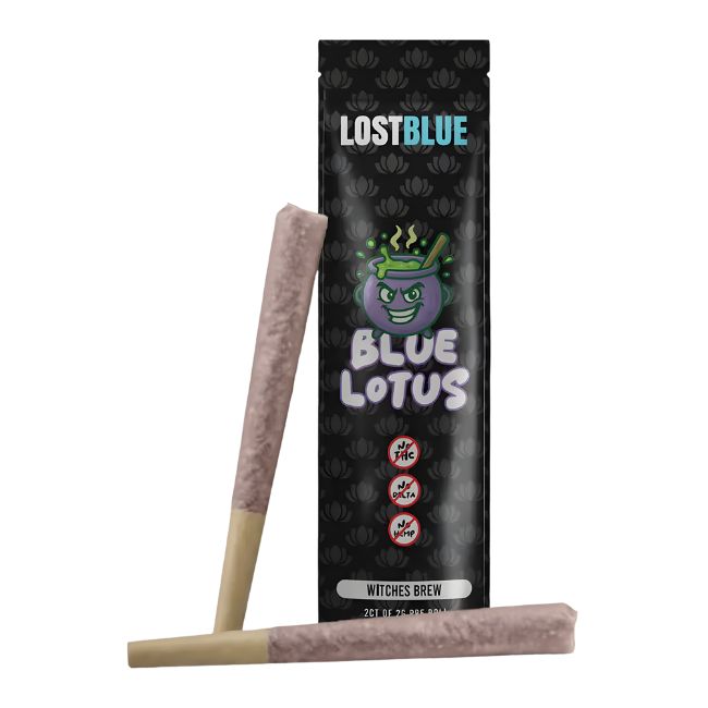 LOST BLUE 2G LOTUS BLEND PRE ROLLS JOINTS 2CT/10PK - Image 10