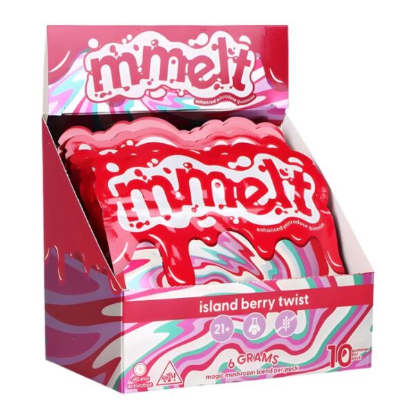 MMELT MAGIC MUSHROOM ENHANCED MICRODOSE 6GM X 10PK GUMMIES 6CT/ BOX