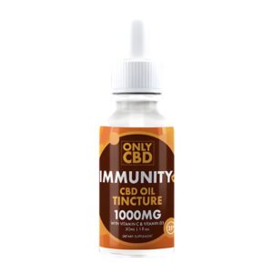 ONLYCBD1KTIN01 ONLY CBD OIL 1000MG 1FL.OZ (30ML) TINTURE BOTTLE