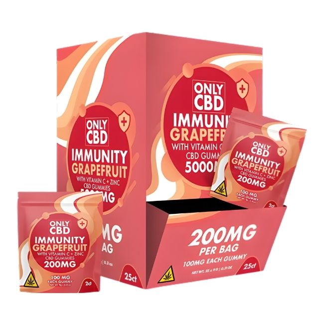 ONLY CBD 5000MG GUMMIES 2PK 25CT DISPLAY - Image 5
