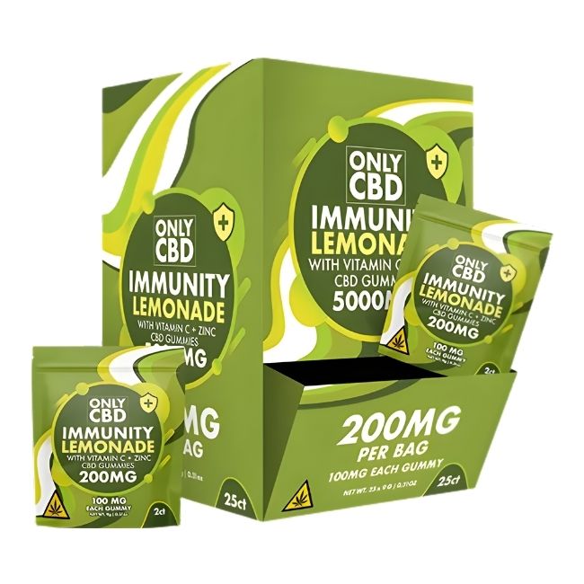 ONLY CBD 5000MG GUMMIES 2PK 25CT DISPLAY - Image 6