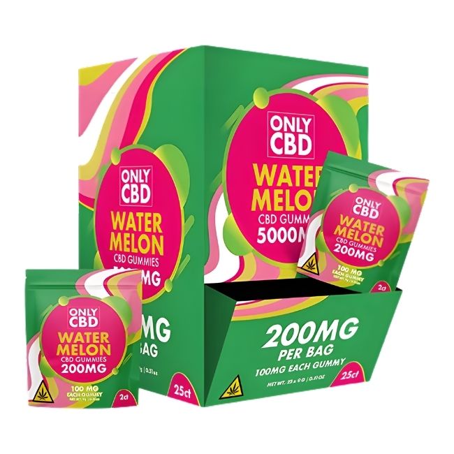 ONLY CBD 5000MG GUMMIES 2PK 25CT DISPLAY - Image 9