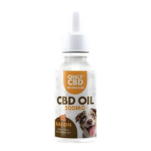 ONLYCBDPETTIN001 ONLY CBD OIL PET 500MG 1FL.OZ (30ML) TINTURE BOTTLE