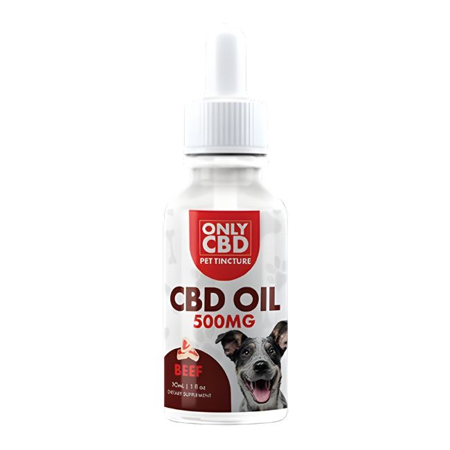 ONLY CBD OIL PET 500MG 1FL.OZ (30ML) TINTURE BOTTLE - Image 2