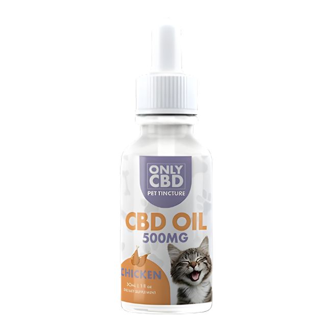 ONLY CBD OIL PET 500MG 1FL.OZ (30ML) TINTURE BOTTLE - Image 3