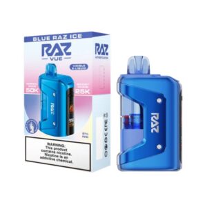 RAZVUE50KDIS01 RAZ VUE 5% DISPOSABLE KIT (65ML) 50K PUFFS 5CT/ BOX