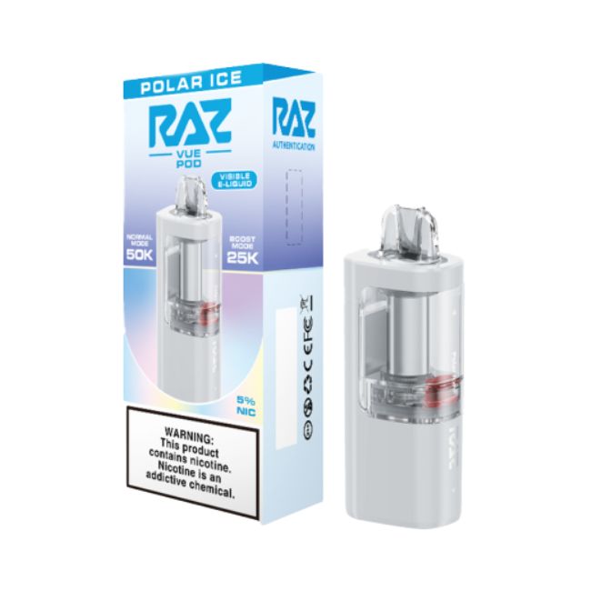 RAZ VUE 5% DISPOSABLE POD (65ML) 50K PUFFS 5CT/ BOX - Image 4