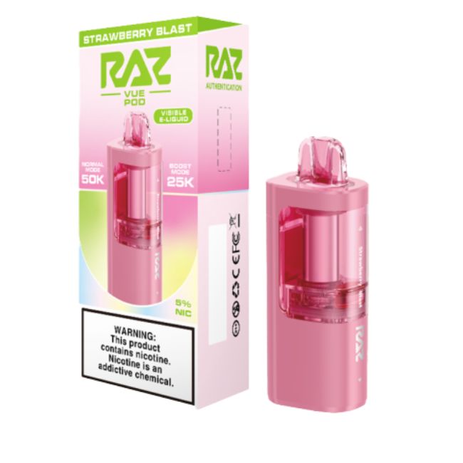 RAZ VUE 5% DISPOSABLE POD (65ML) 50K PUFFS 5CT/ BOX - Image 7