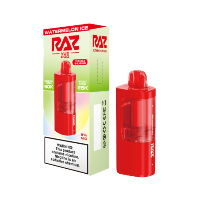 RAZ VUE 5% DISPOSABLE POD (65ML) 50K PUFFS 5CT/ BOX - Image 9