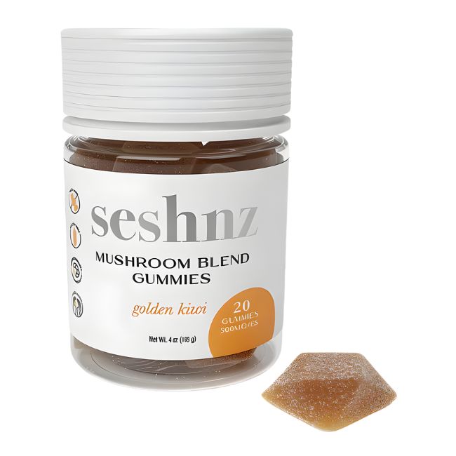 SESHNZ MUSHROOM BLEND 10,000MG GUMMIES 20CT/ JAR - Image 3