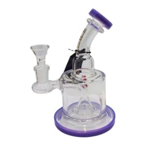 SP332 PHOENIXSTAR GLASS 7'' WITH FANCY PERC WATER PIPE