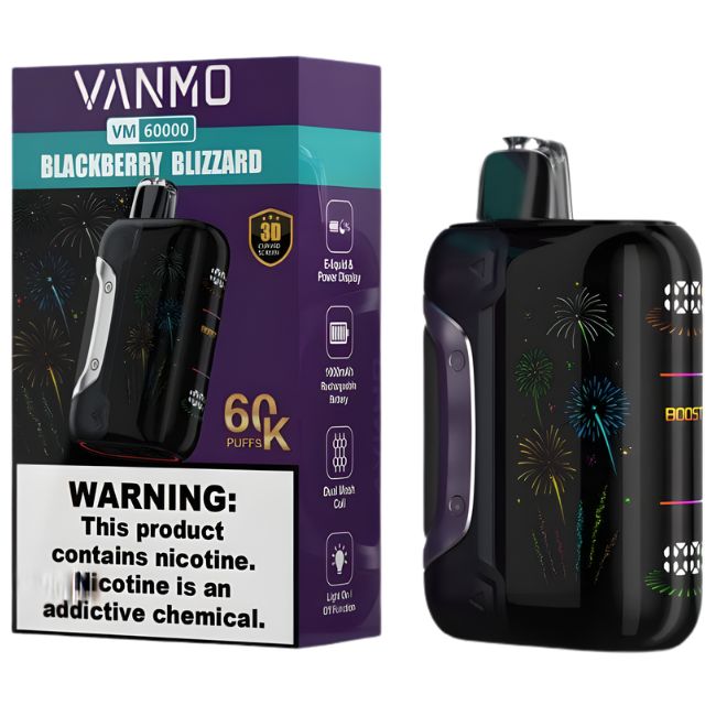 VANMO VM60000 5% DISPOSABLE (110ML) 60K PUFFS 5CT/ BOX - Image 4