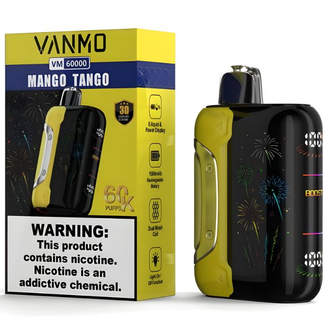 VANMO VM60000 5% DISPOSABLE (110ML) 60K PUFFS 5CT/ BOX - Image 5