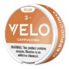 VELO PLUS NIC - 5 CANS / PACK "20 POUCHES PER CAN" - CAPPUCCINO, 3MG